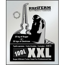 Спиртовые турбо дрожжи puriFERM UK-XXL на 100 литров браги