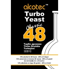 Спиртовые турбо дрожжи Alcotec 48 Classic 