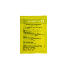 Дрожжи пивные Safale S-33, 11,5 г